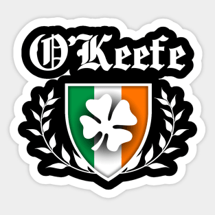 O'Keefe Shamrock Crest Sticker